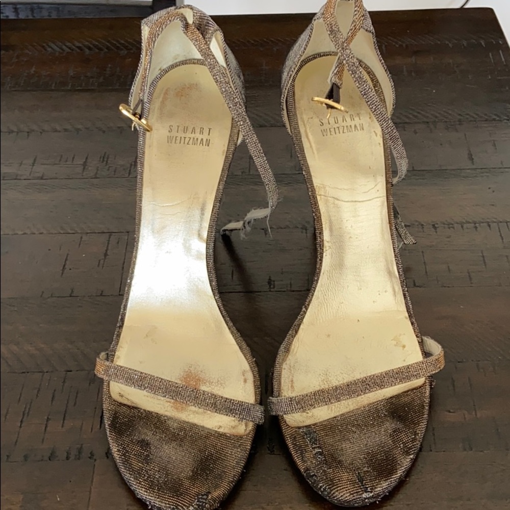 Stuart Weitzman Nudist Sandals Size 11